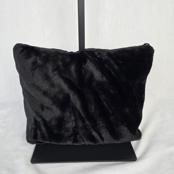 Juicy Couture Black Velvet Cosmetic Bag - Picture 3 of 15